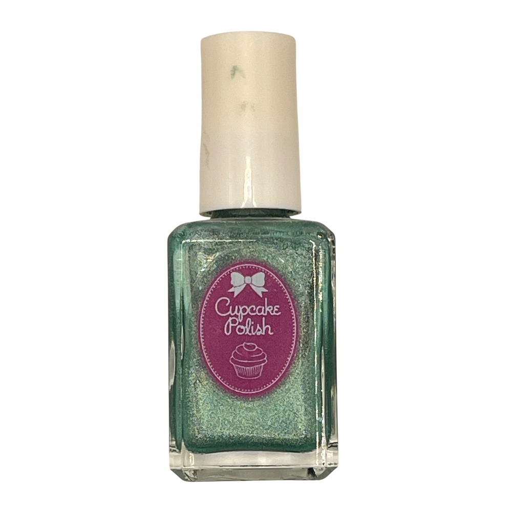 Cupcake Polish Indie Nail Lacquer‎ 15 ML "Water You Doing?" Blue Holographic